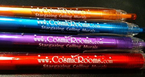 cosmic rooms logo pens